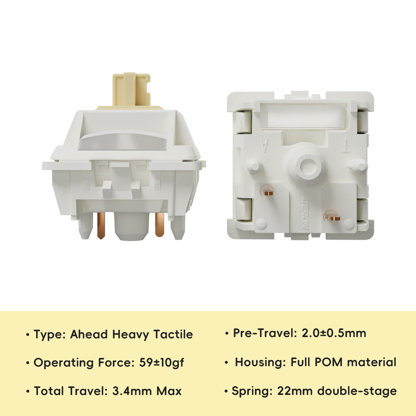 GATERON Creamy Keyboard Switches