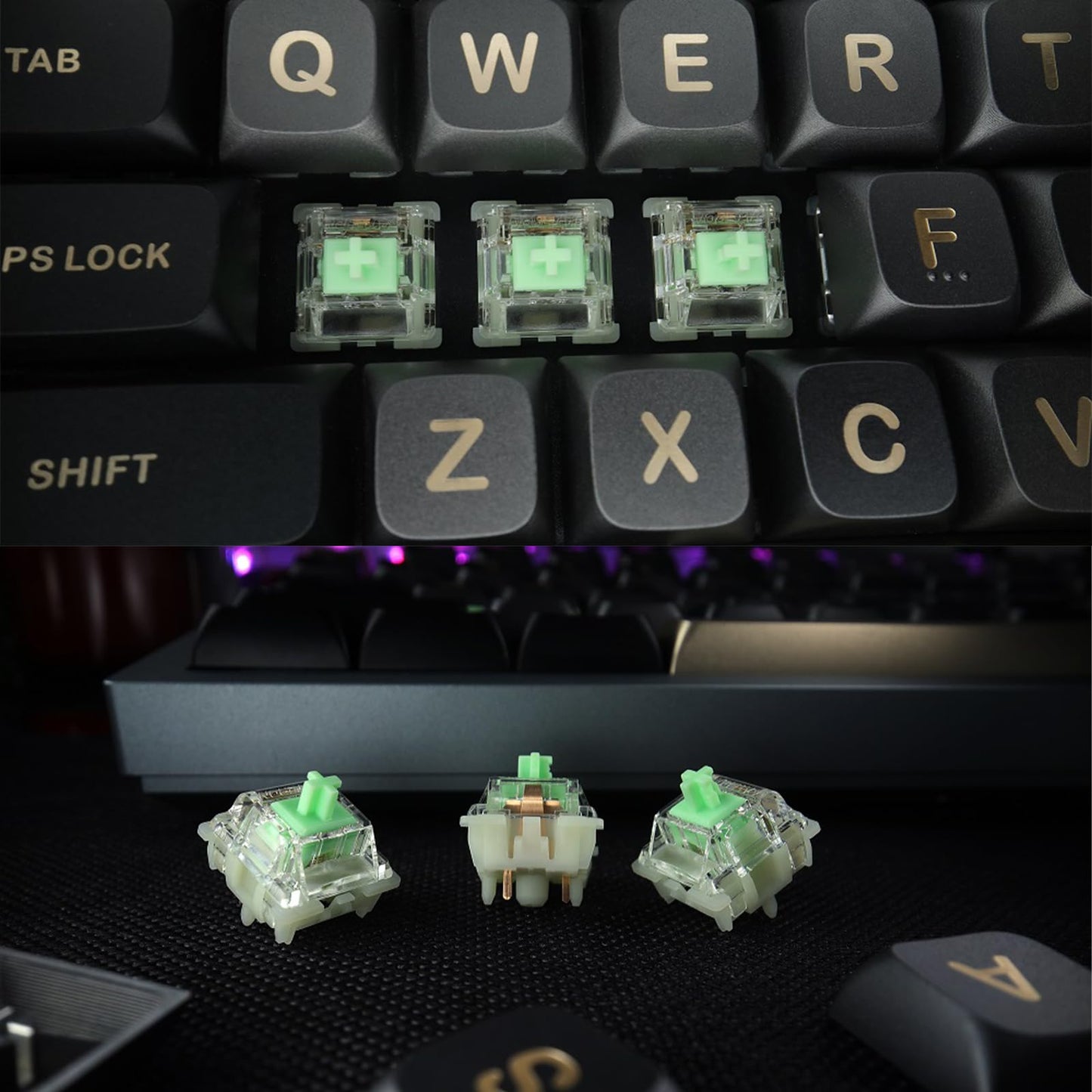 Gateron Baby Kangaroo Keyboard Switches 2.0