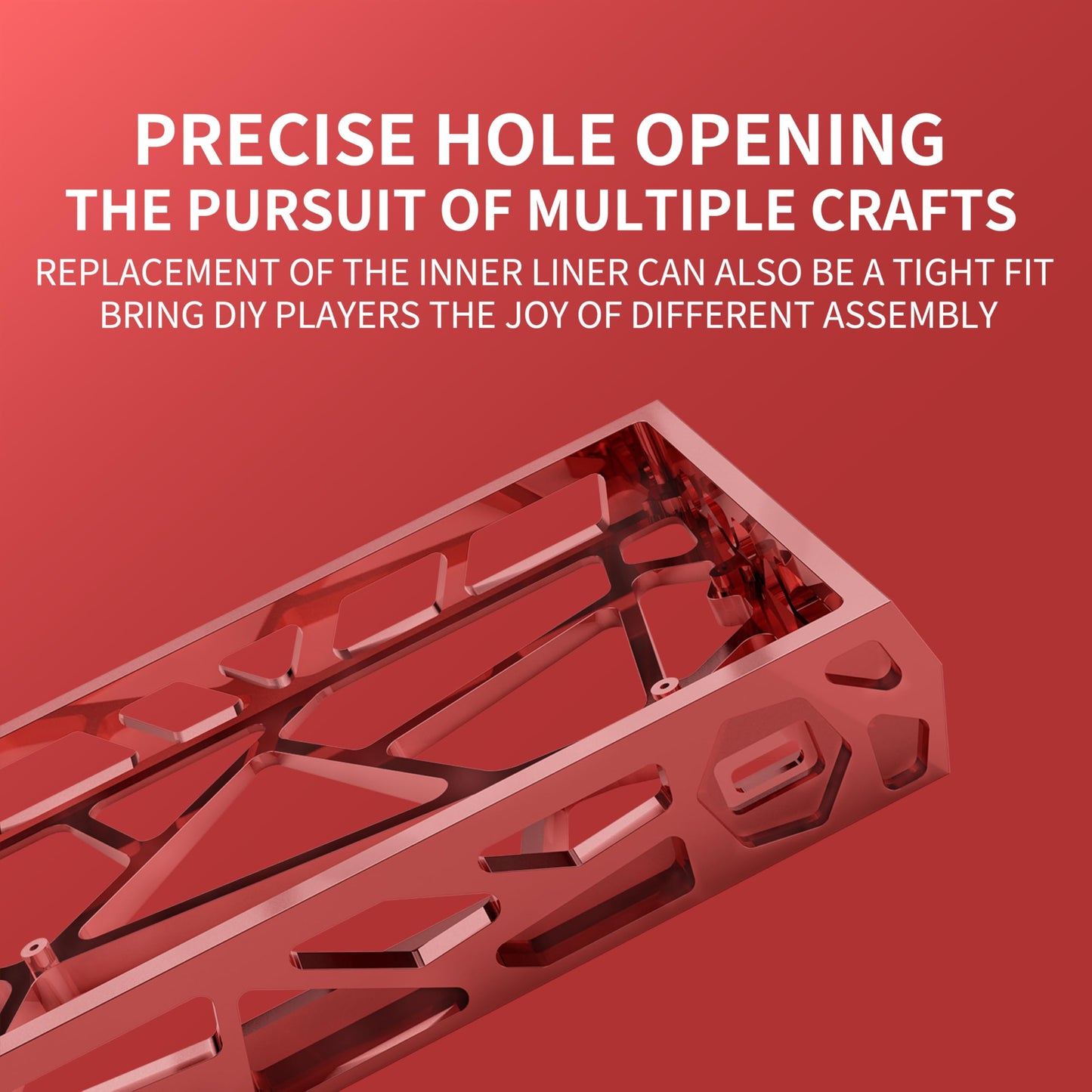 kutethy KY60 Hollow Aluminum Shell