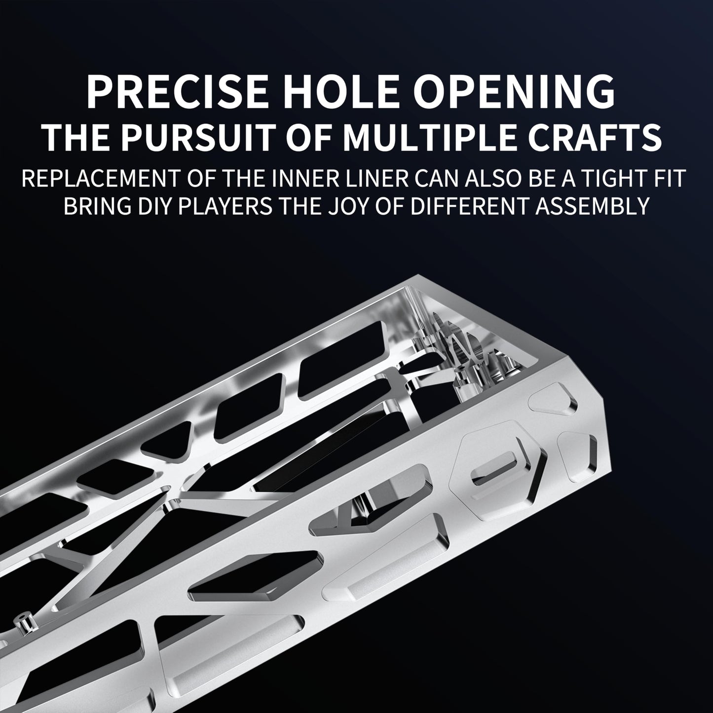 kutethy KY60 Hollow Aluminum Shell
