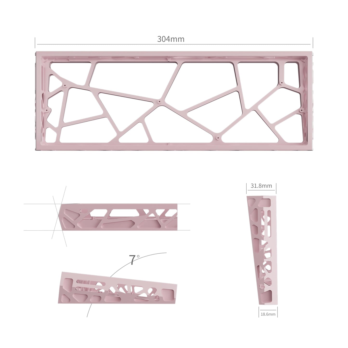 kutethy KY60 Hollow Aluminum Shell