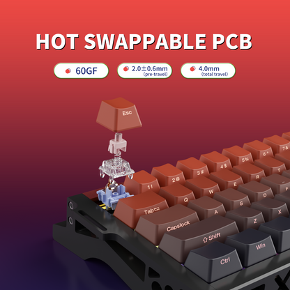 KY67 65% Wireless Mechanical Gaming Keyboard