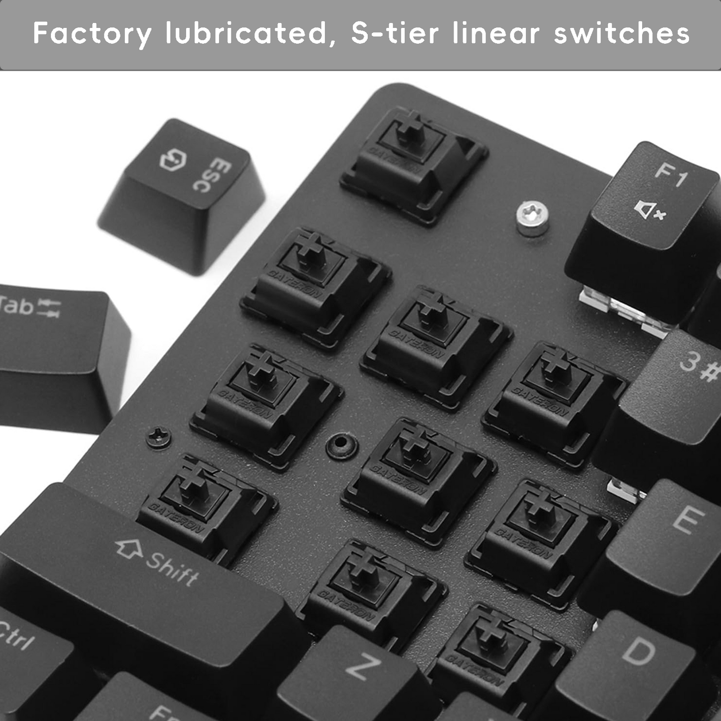 Gateron Oil King Pre Lubed 5pin Linear Switches