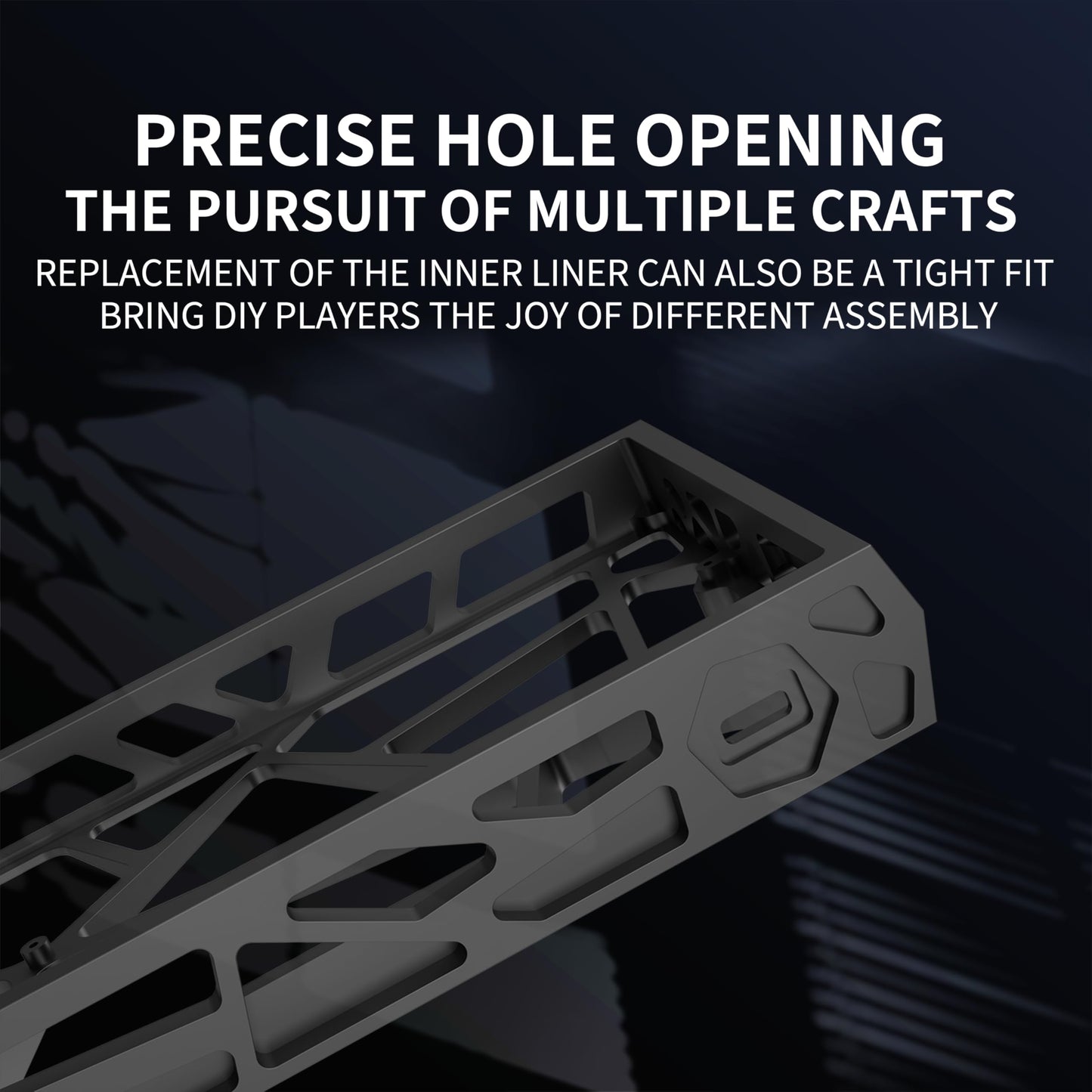 kutethy KY60 Hollow Aluminum Shell