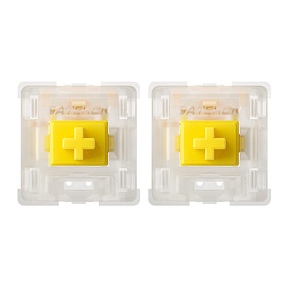 kutethy Gateron Milky Yellow Pro Switches
