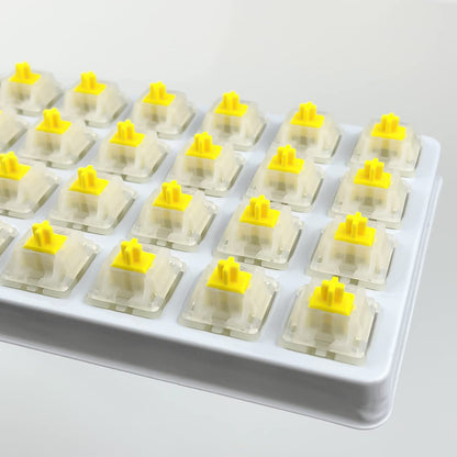 kutethy Gateron Milky Yellow Pro Switches