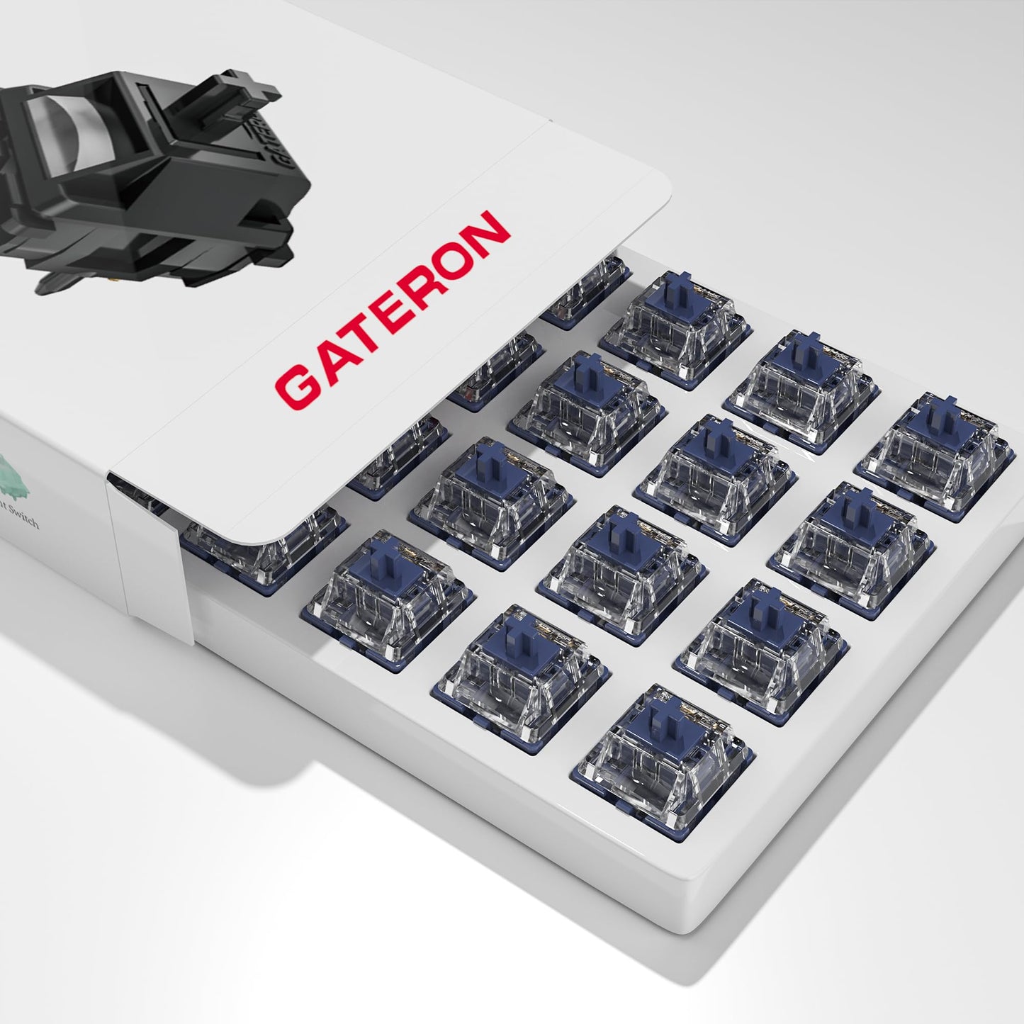 kutethy Gateron Navy Blue Clicky Switch for Mechanical Keyboard