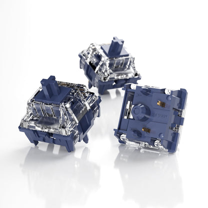 kutethy Gateron Navy Blue Clicky Switch for Mechanical Keyboard